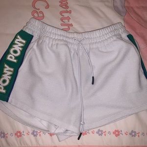 PONY shorts size small!
